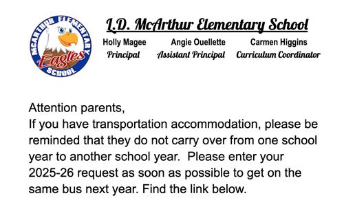 Transportation Accommodation